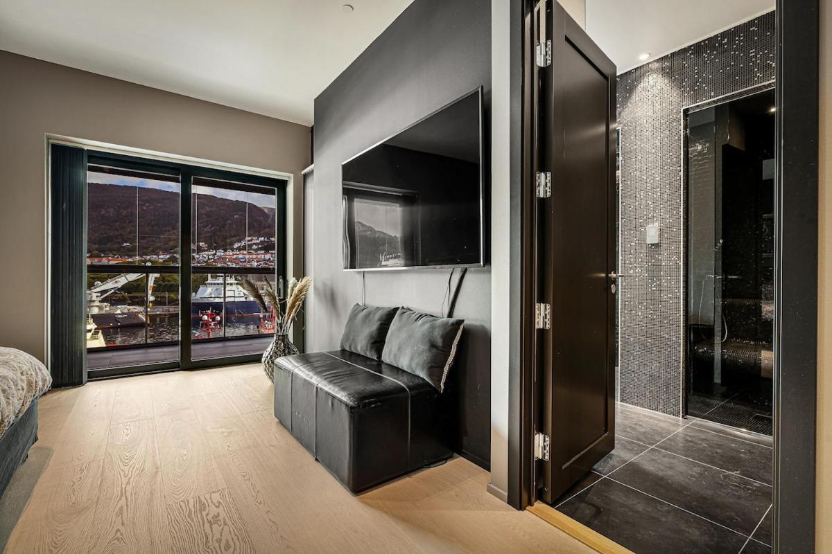 Exclusive Penthouse With Bryggen Views I Must Appartement Bergen